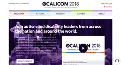 Desktop Screenshot of conference.ocali.org