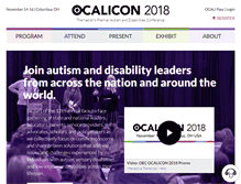 Tablet Screenshot of conference.ocali.org