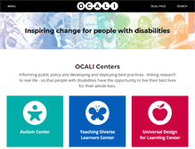 Tablet Screenshot of ocali.org